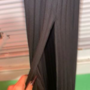 Forever 21 spring long black dress.